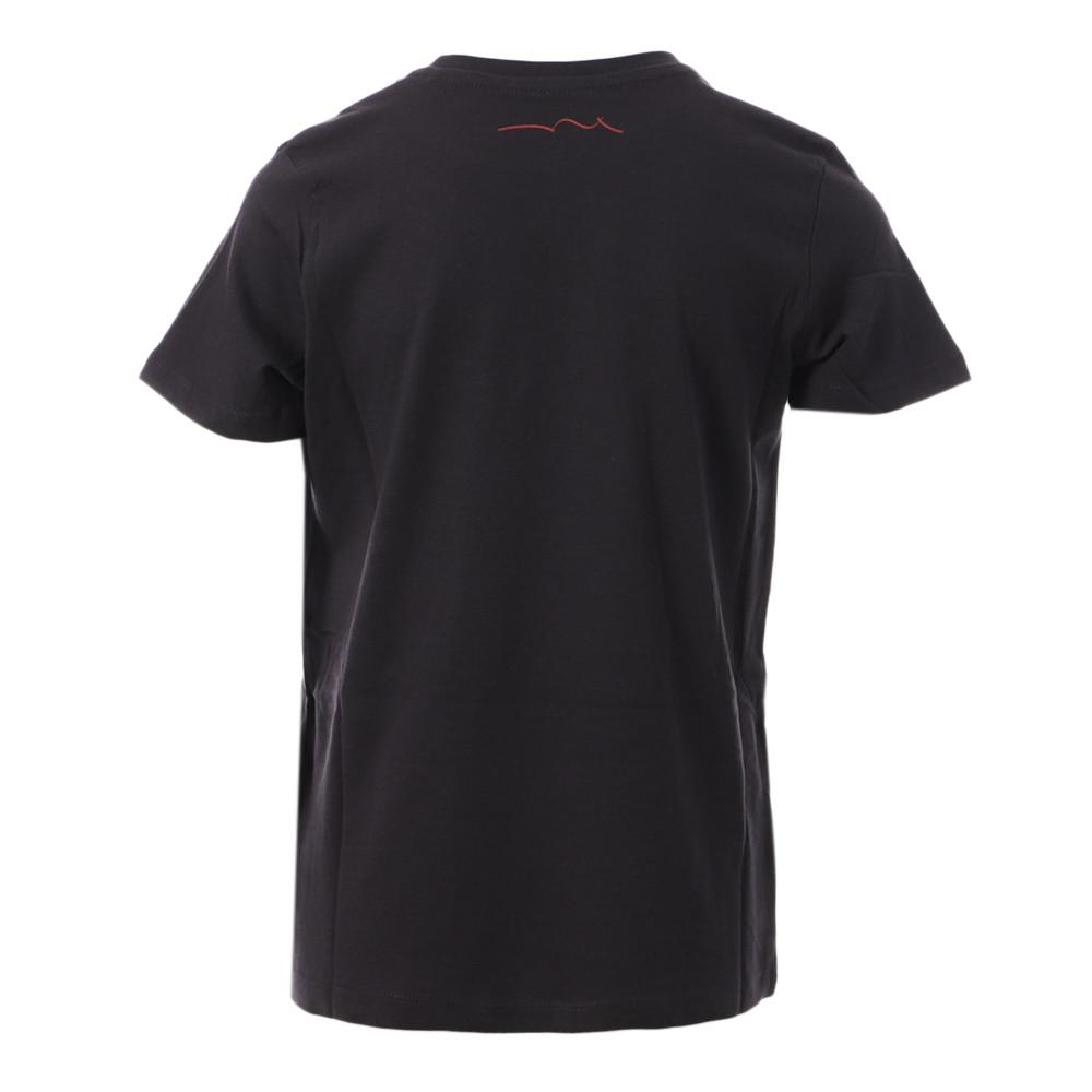 T-shirt Marine Garçon Teddy Smith Tnark vue 2