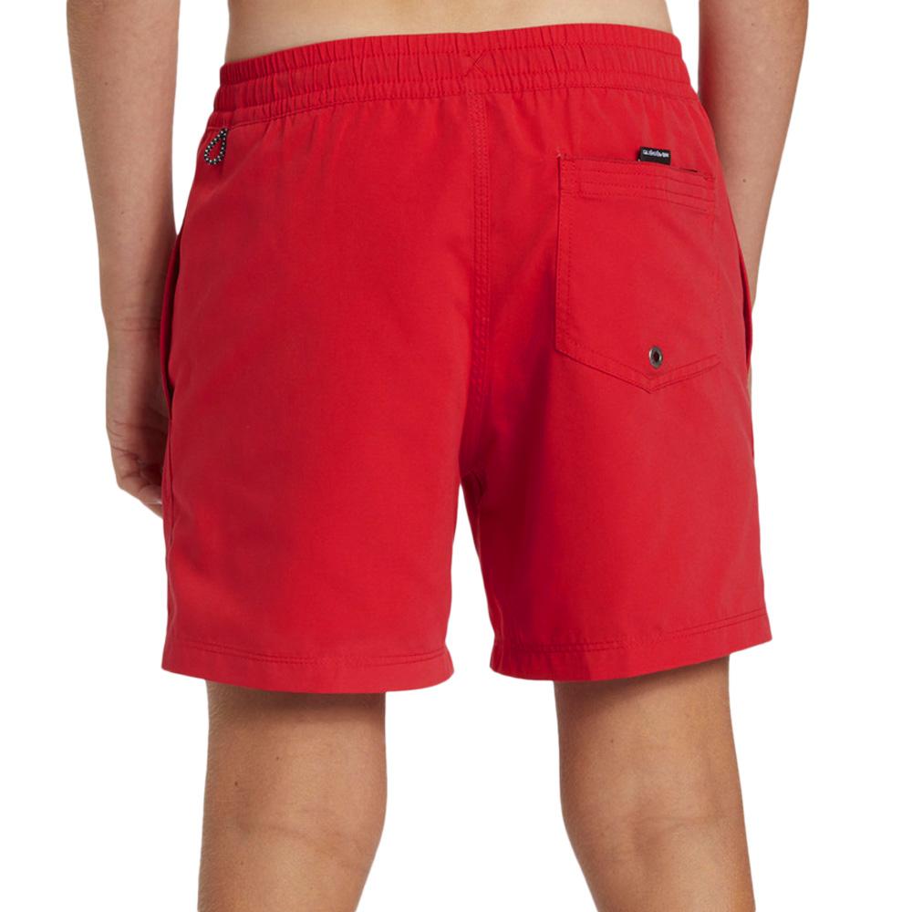 Short de bain Rouge Garçon Quiksilver Everyday vue 2
