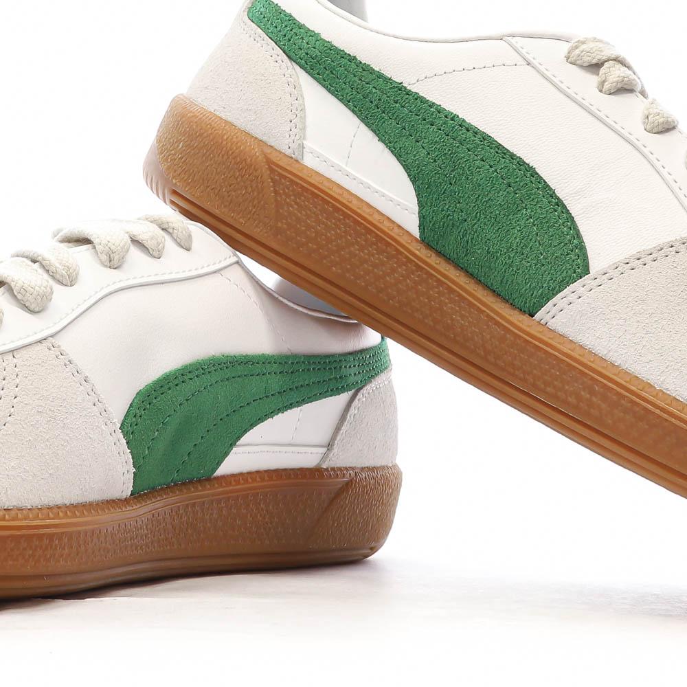 Baskets Beiges/Vertes Homme Puma Palermo vue 7