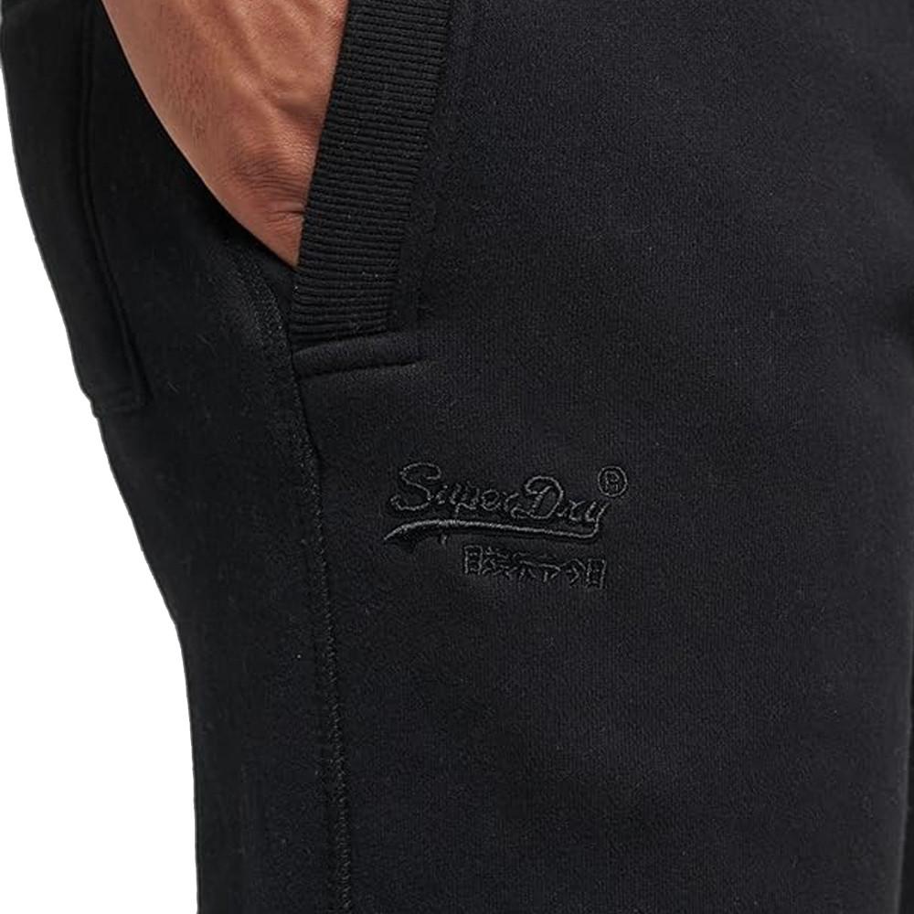 Jogging Noir Homme Superdry Vintage Jogger vue 3