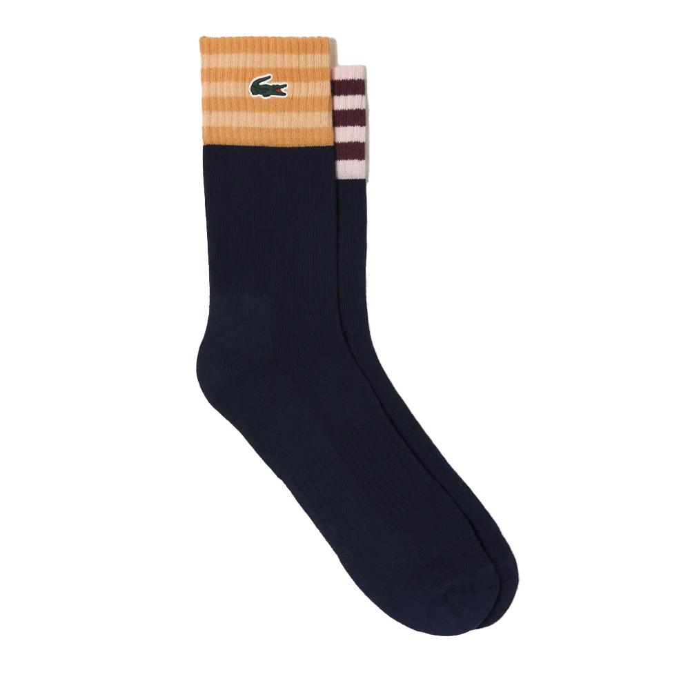 Chaussettes Marines Homme/Femme Lacoste RA7789 pas cher