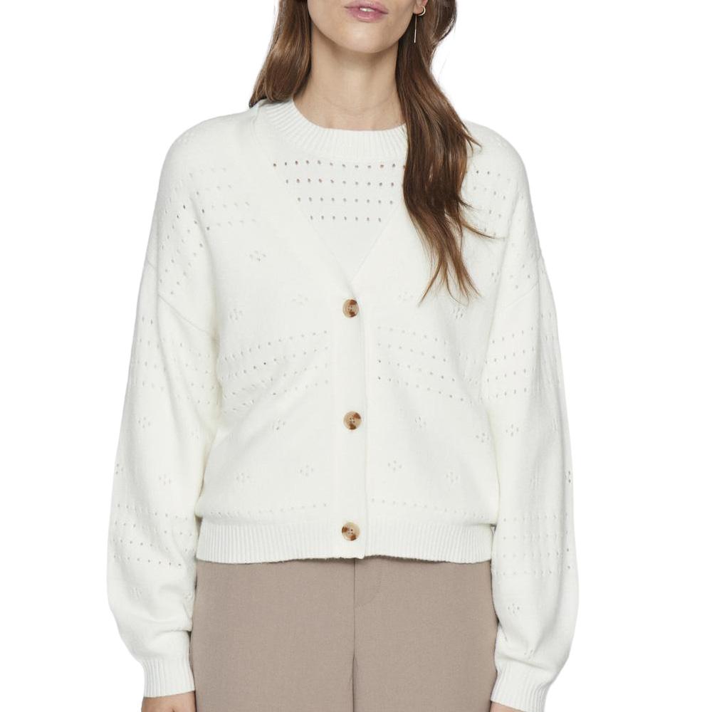 Gilet Blanc Femme Vila Viril Vneck pas cher