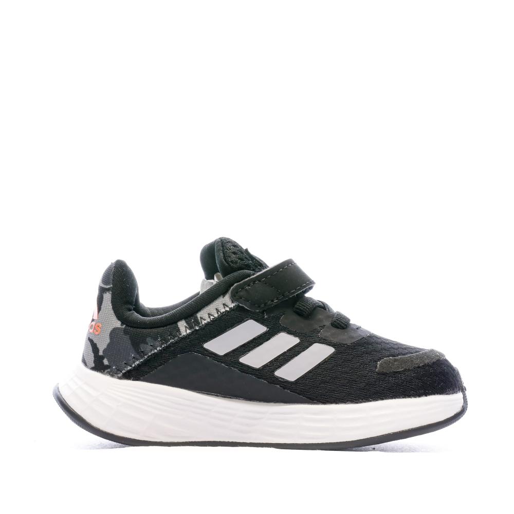 Baskets Noires Garçon Adidas Duramo Sl I vue 2