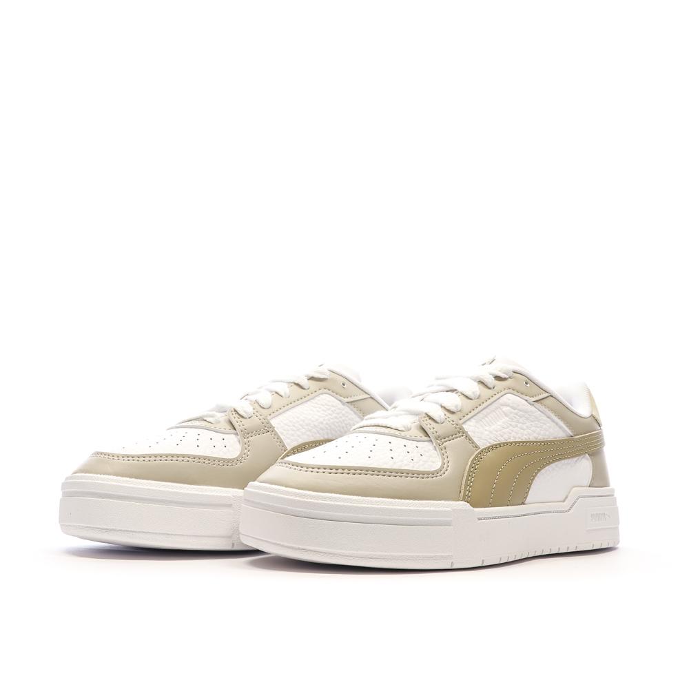Baskets Blanche/Marron Femme Puma 394749-02 vue 6