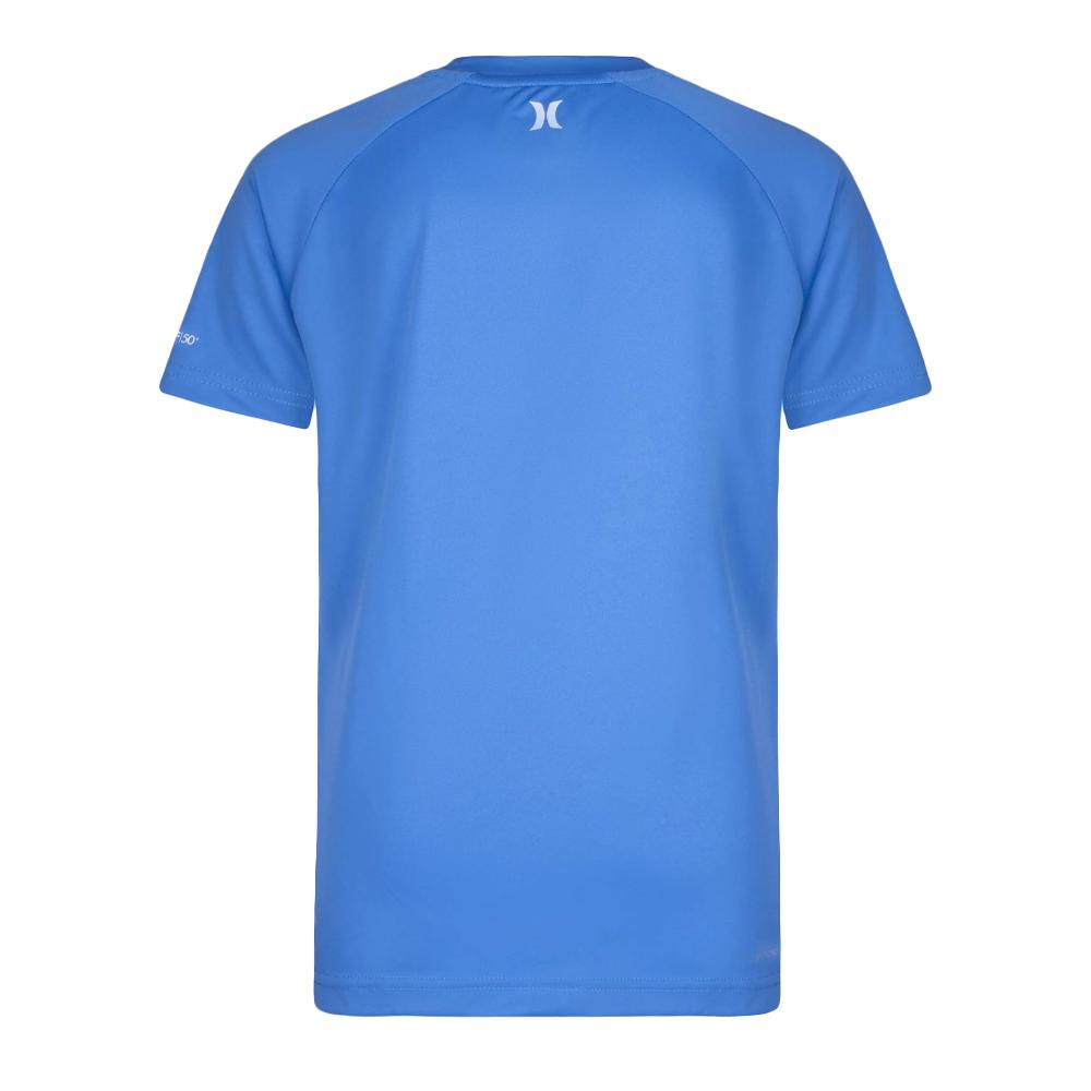 T-shirt Bleu Garçon Ombre Icon Upf vue 2