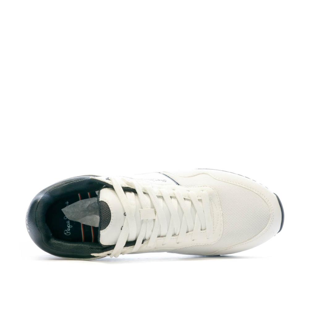 Baskets Blanches Homme Pepe jeans Tour Club vue 4