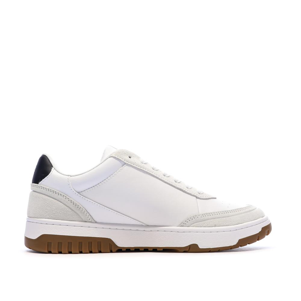 Baskets Blanches/Marine Homme Tommy Hilfiger Core Leath vue 2