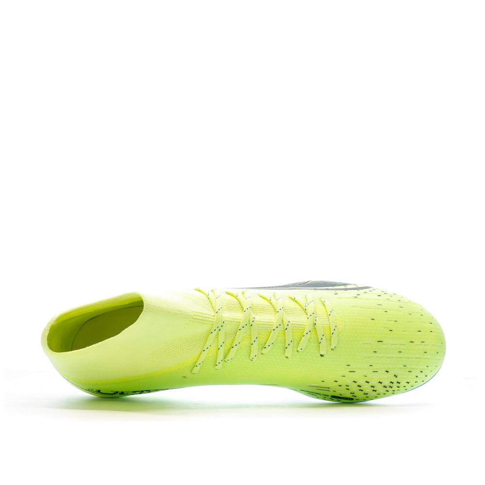 Chaussures de football Jaune Homme Puma Ultra Pro vue 4