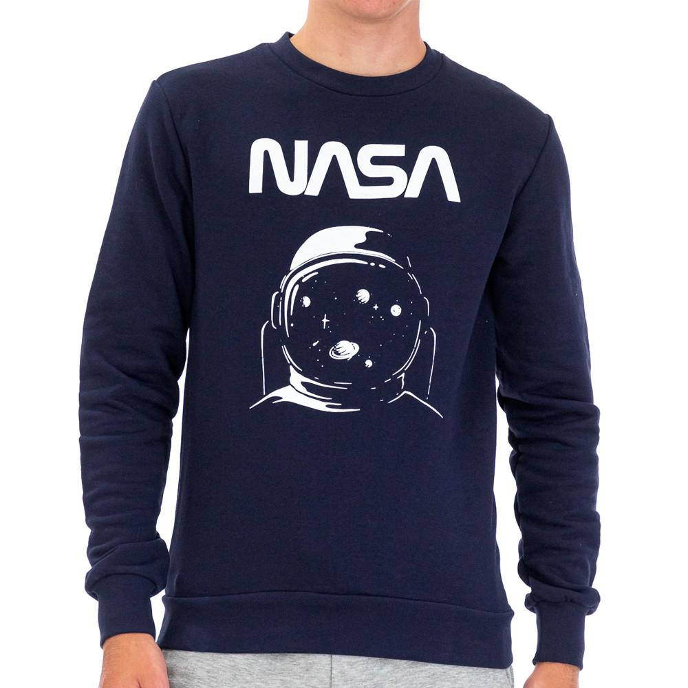 Sweat Marine Homme Nasa 67S pas cher