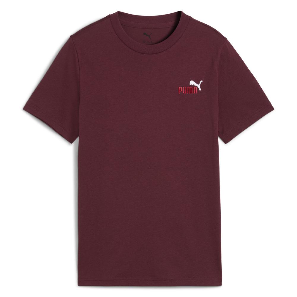 T-shirt Bordeaux Garçon Puma Ess 2 Color pas cher
