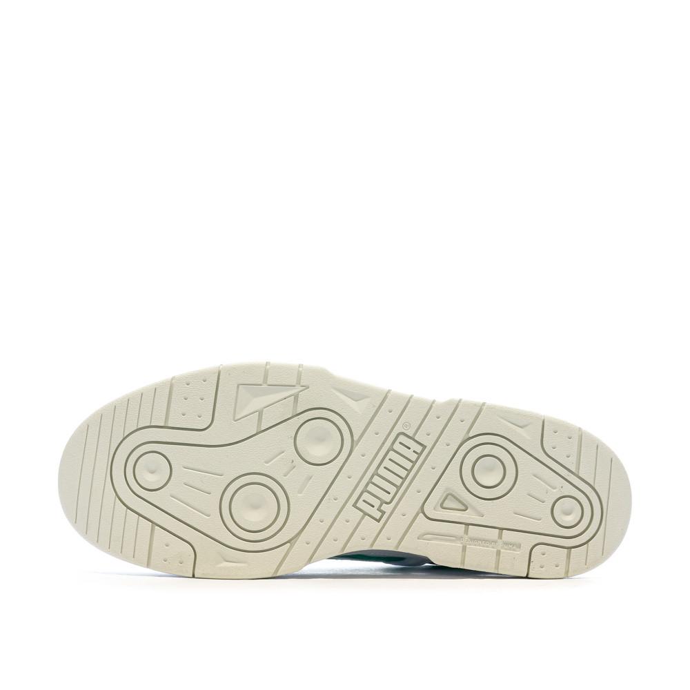 Baskets Blanche/Verte Homme Puma Slip stream vue 5
