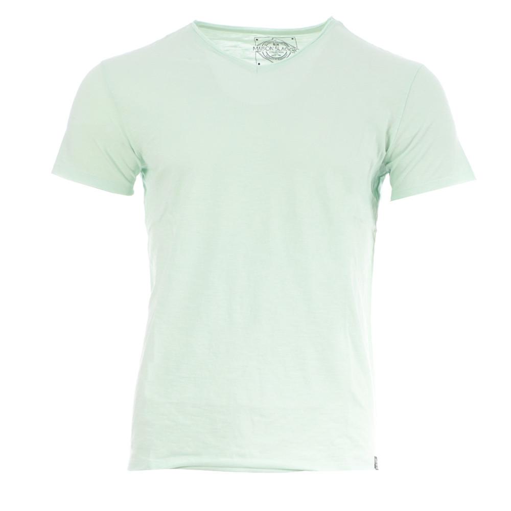 T-shirt Vert Homme La Maison Blaggio MYKE pas cher