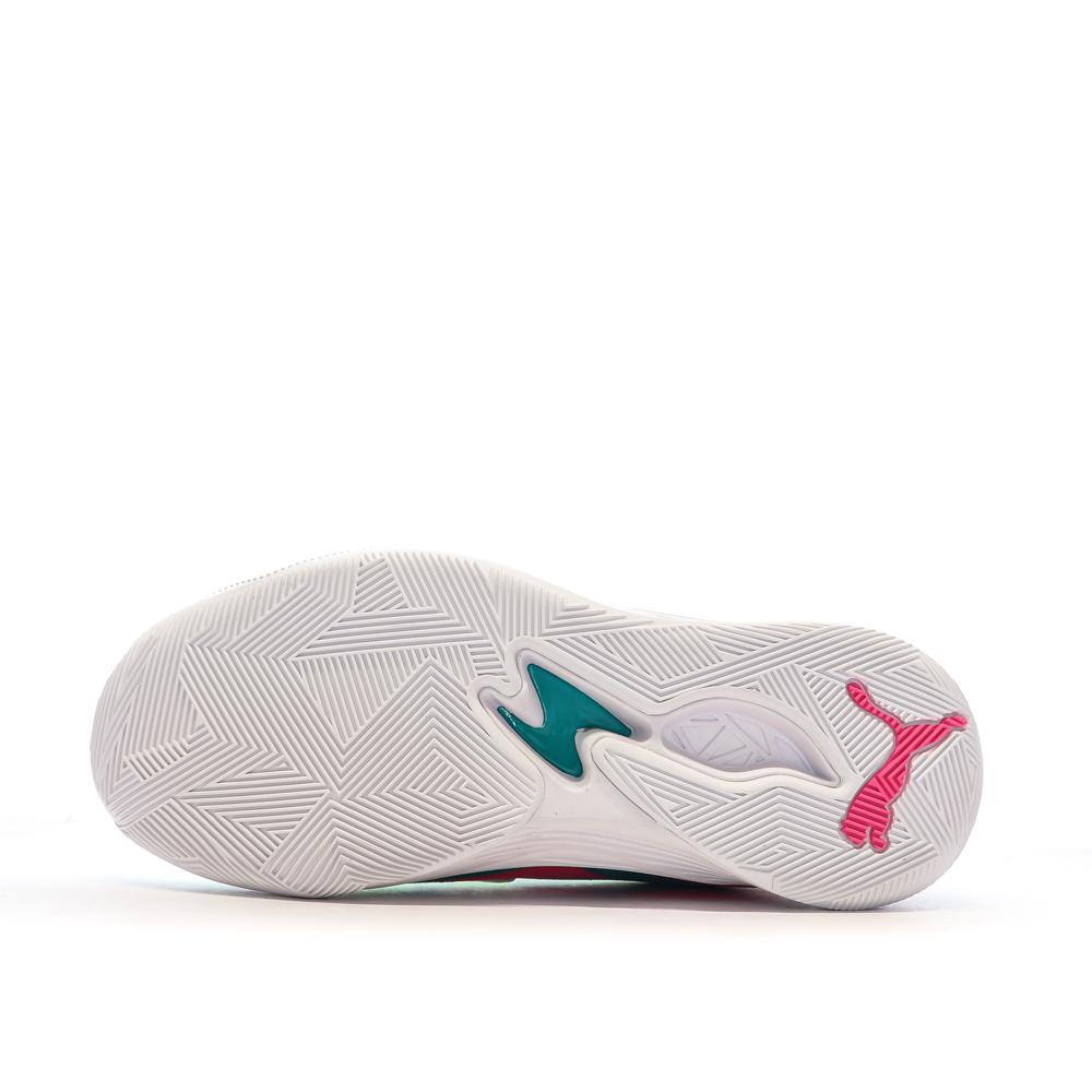 Chaussures de basketball Vert/Rose Homme Puma TRC Blaze Court Daytona vue 5