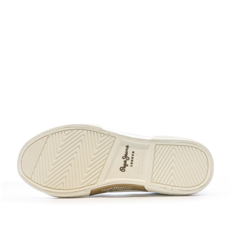 Baskets Blanche Femme Pepe jeans Kenton Class vue 5