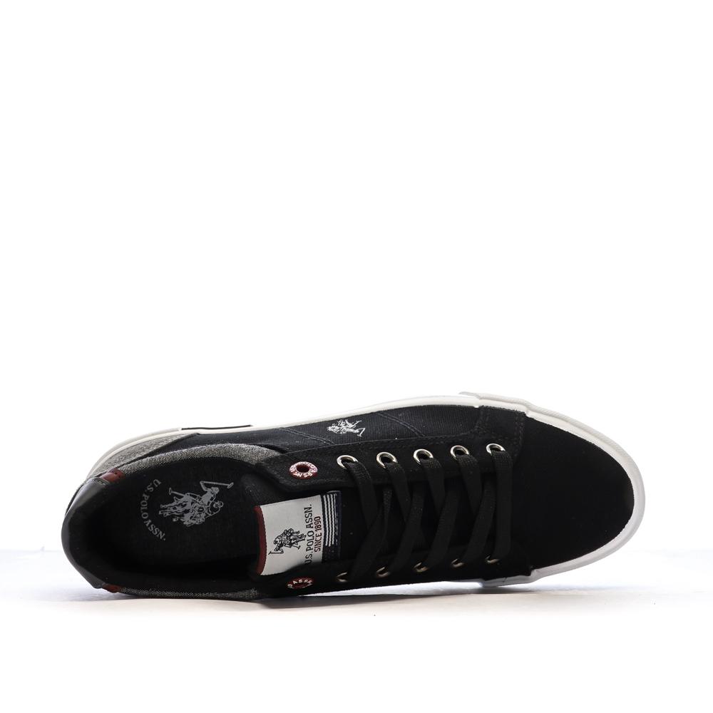 Baskets Noir Homme US Polo ASSN Gifa vue 4