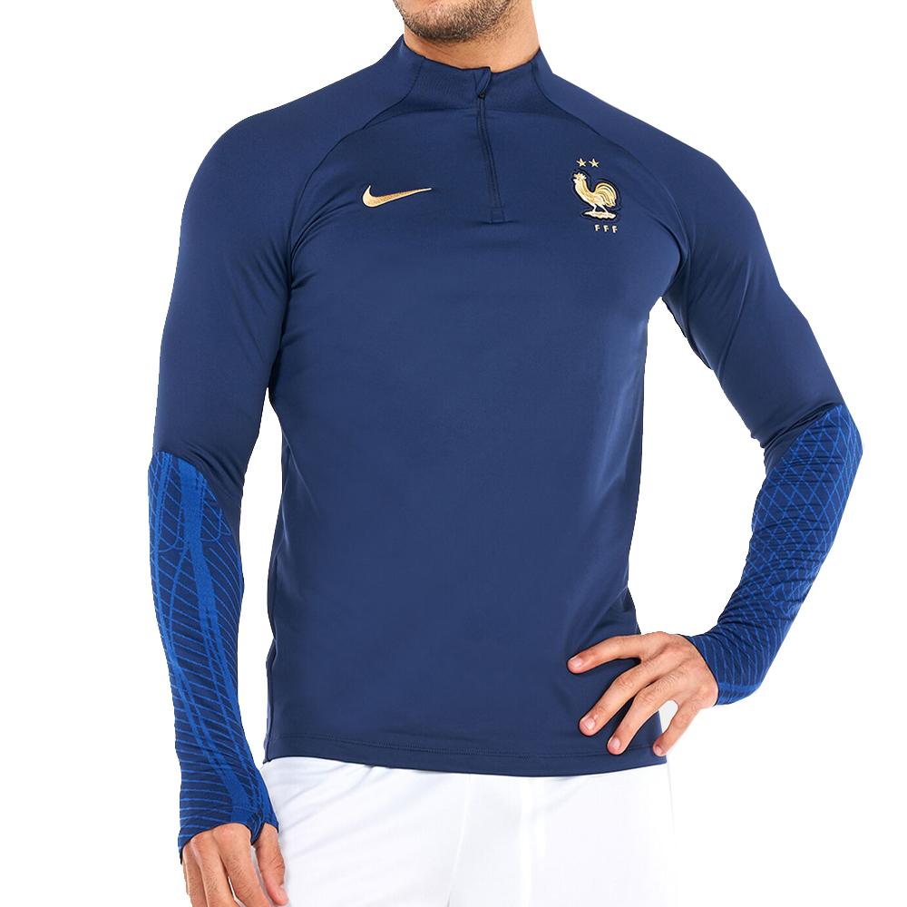Equipe de France Sweat Training Marine Homme Nike pas cher