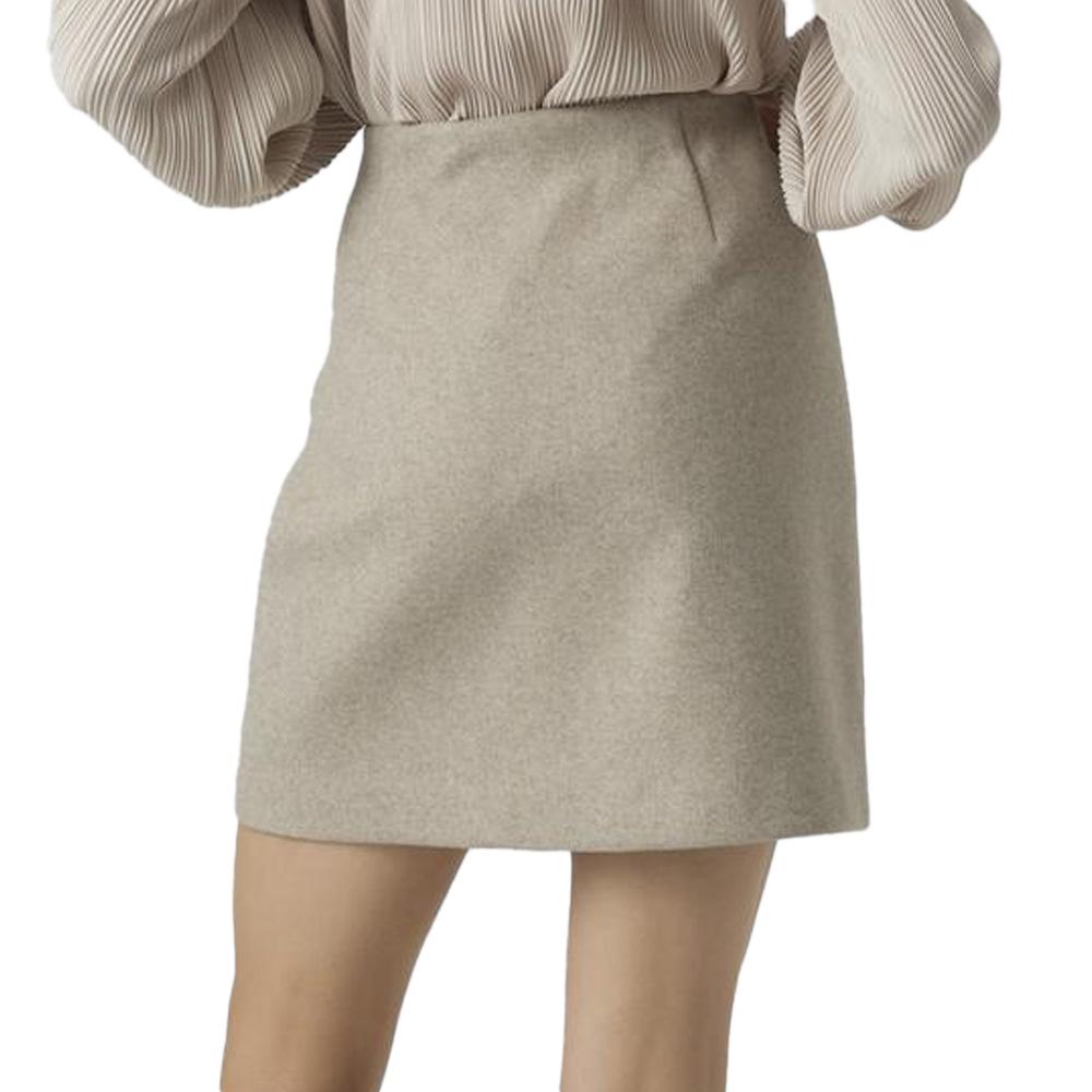Jupe Beige Femme Vero Moda Fortune Allison vue 2