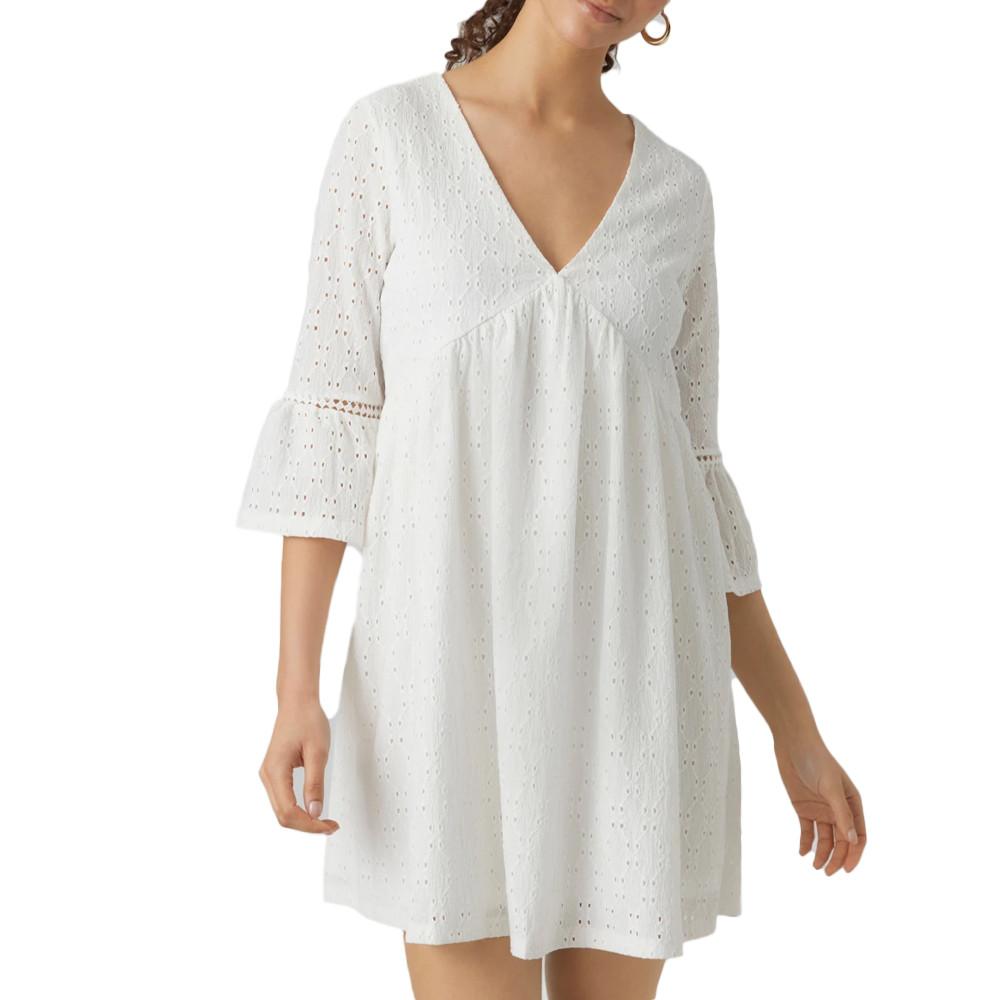 Robe Blanche Femme Vero Moda Marcy Espace des marques