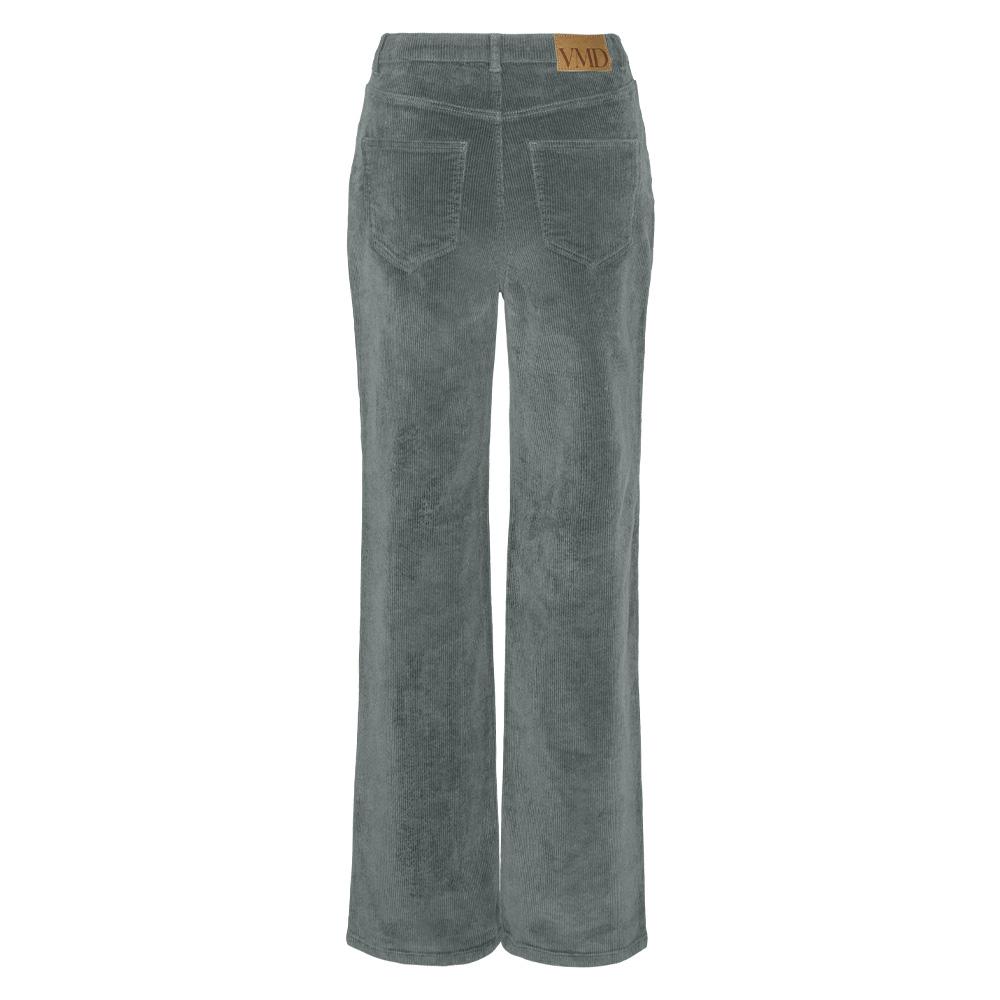 Pantalon Velours Vert Femme Vero Moda Tessa vue 2