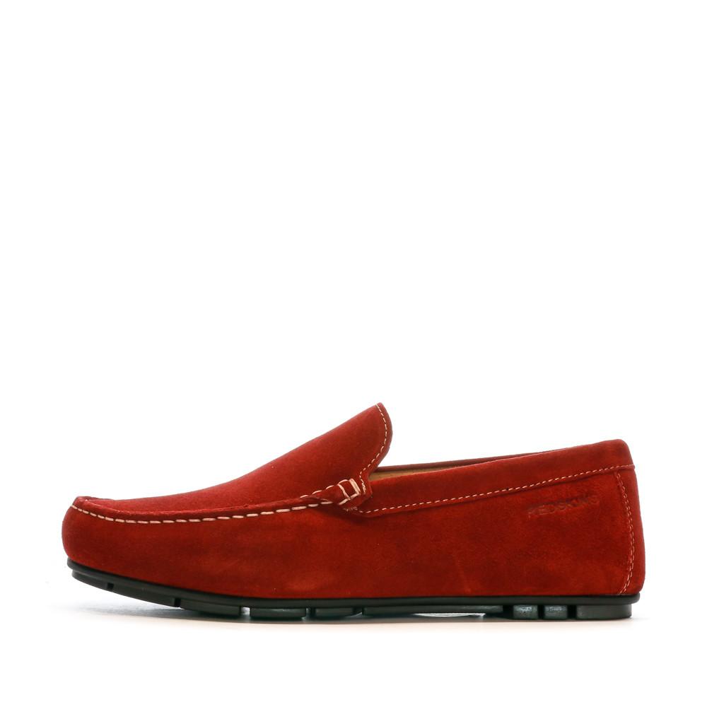 Mocassins Rouge Homme Redskins Beaba pas cher