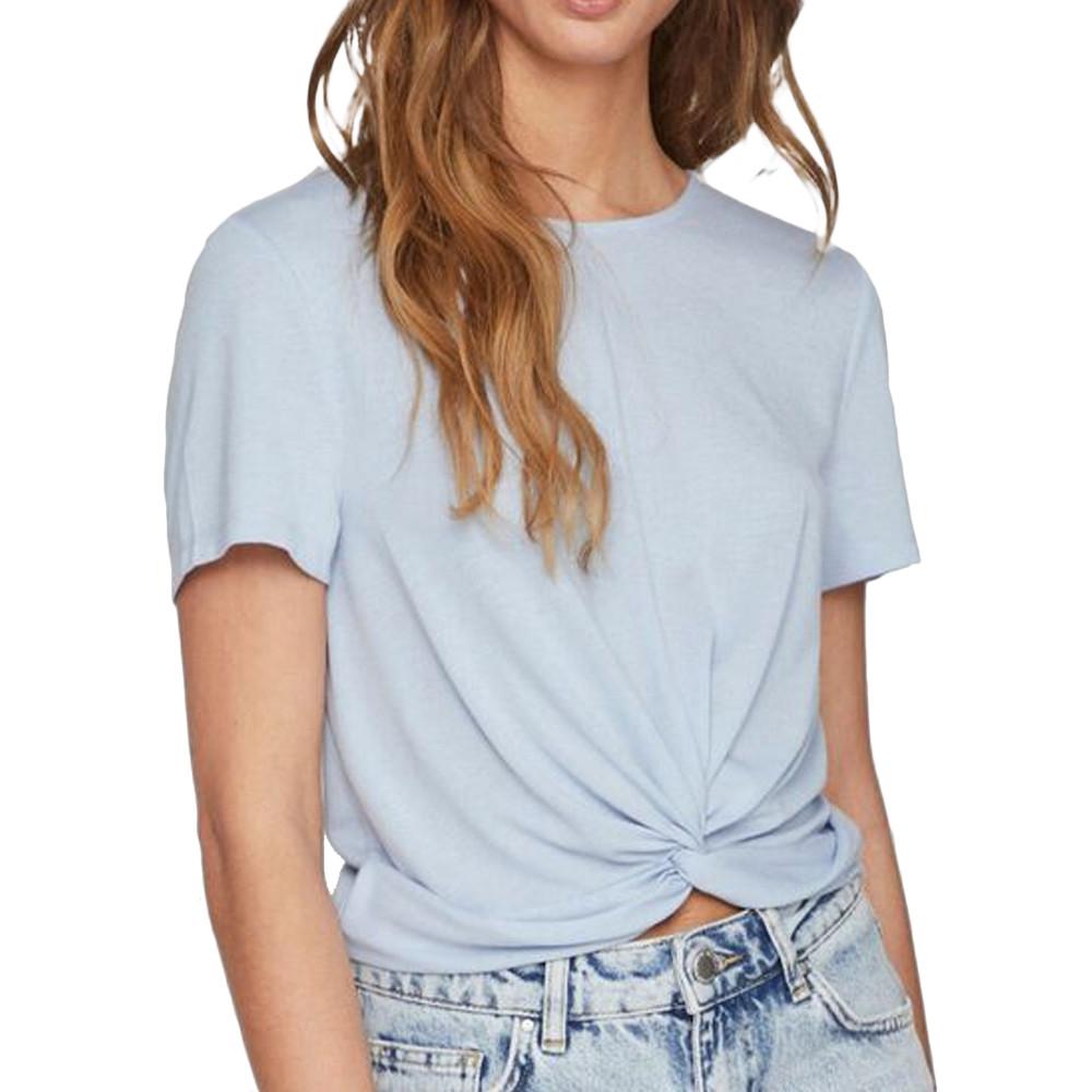 T-shirt Bleu Femme Vila Vimooney pas cher