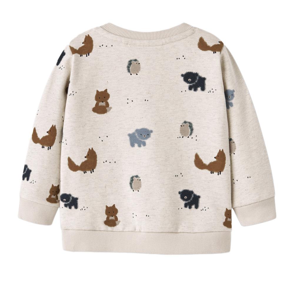 Sweat Beige Garçon Name it Soul vue 2