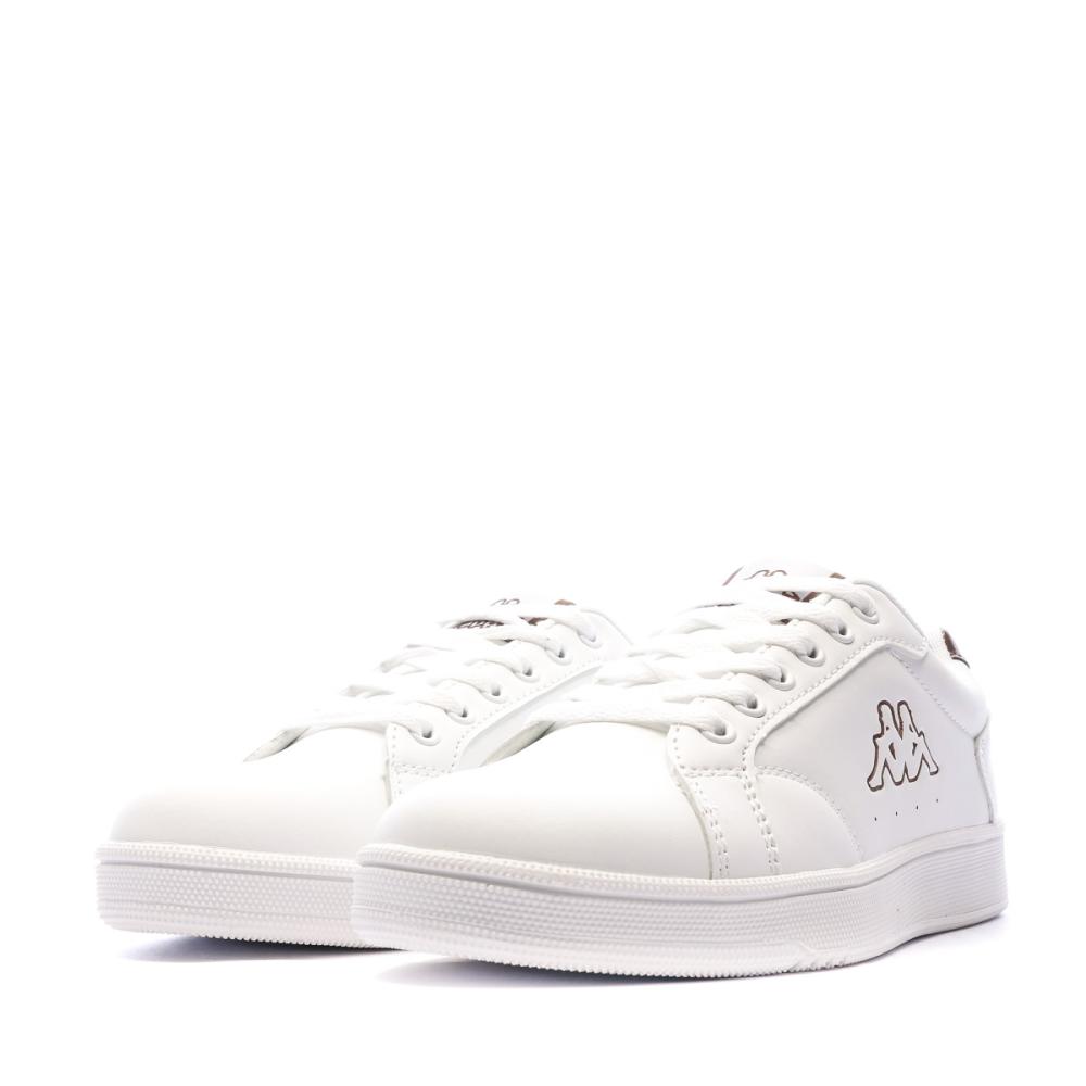 Baskets Blanches/Cuivre femme Kappa Adenis vue 6