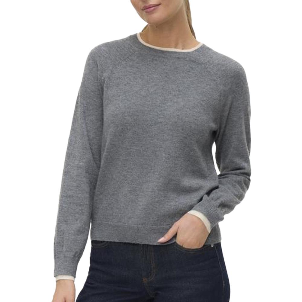 Pull Gris Femme Vero Moda Wonderful pas cher