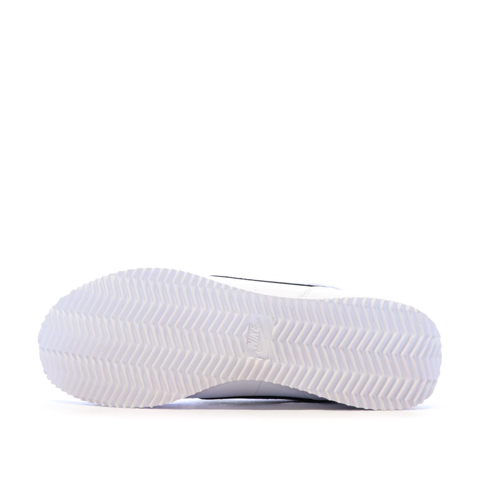 Baskets Blanc/Noir Homme Nike Cortez vue 5