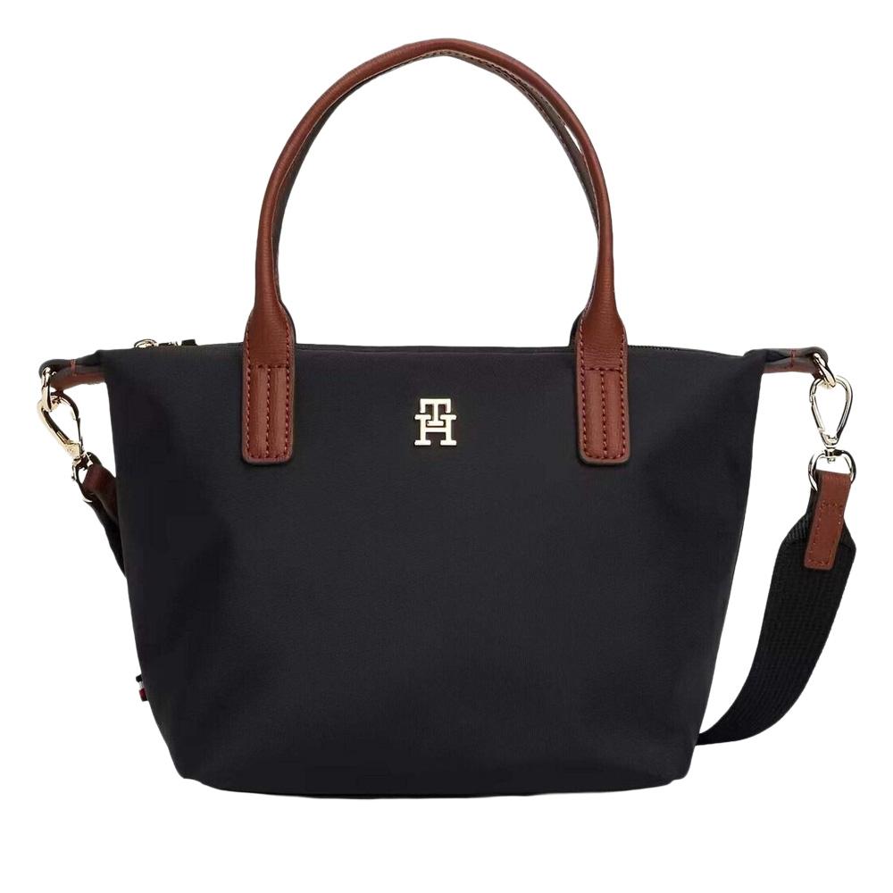 Sac à bandoulière Noir Femme Tommy Hilfiger Popette Mini Tote pas cher