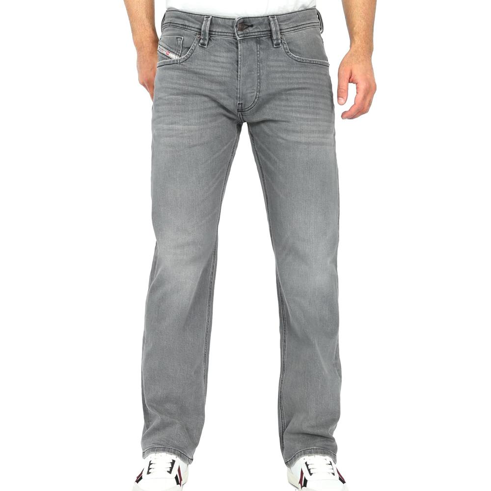 Jean Straight Gris Homme Diesel Larkee pas cher