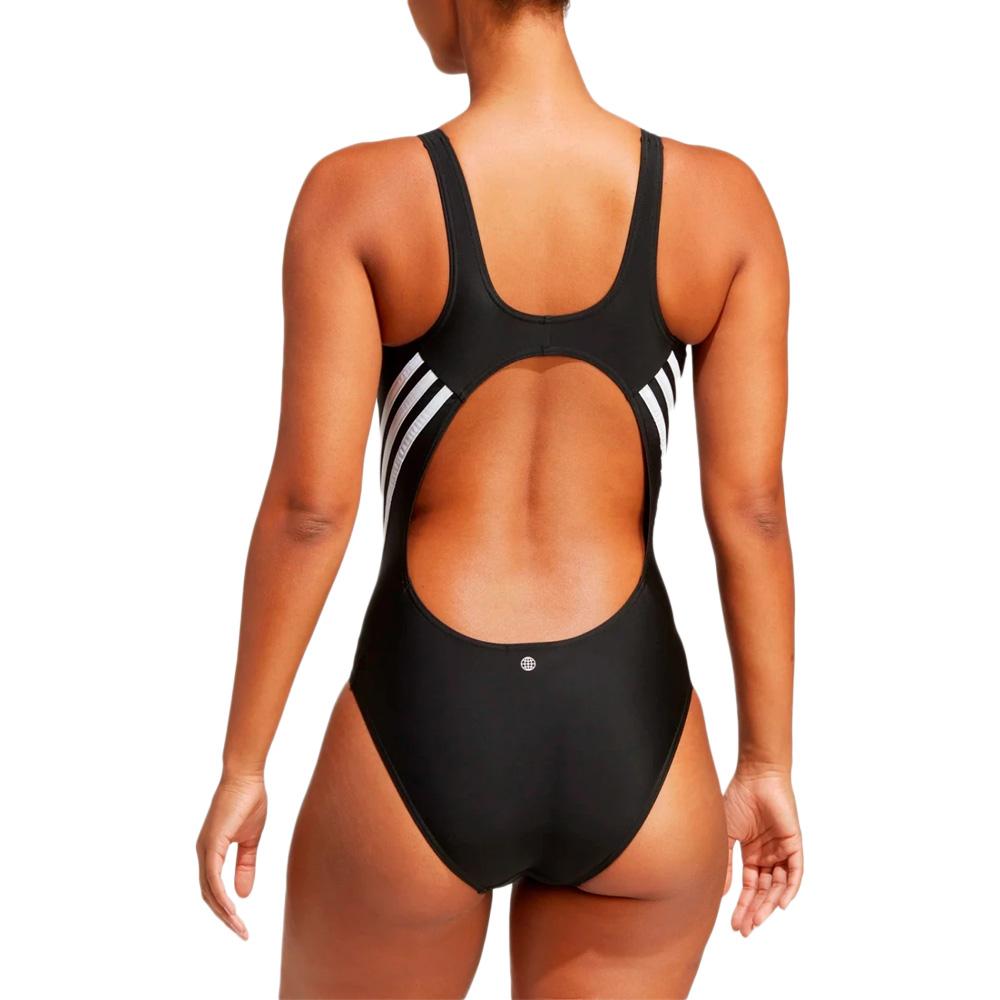 Bañador de 1 pieza para mujer Adidas Negro ver 2