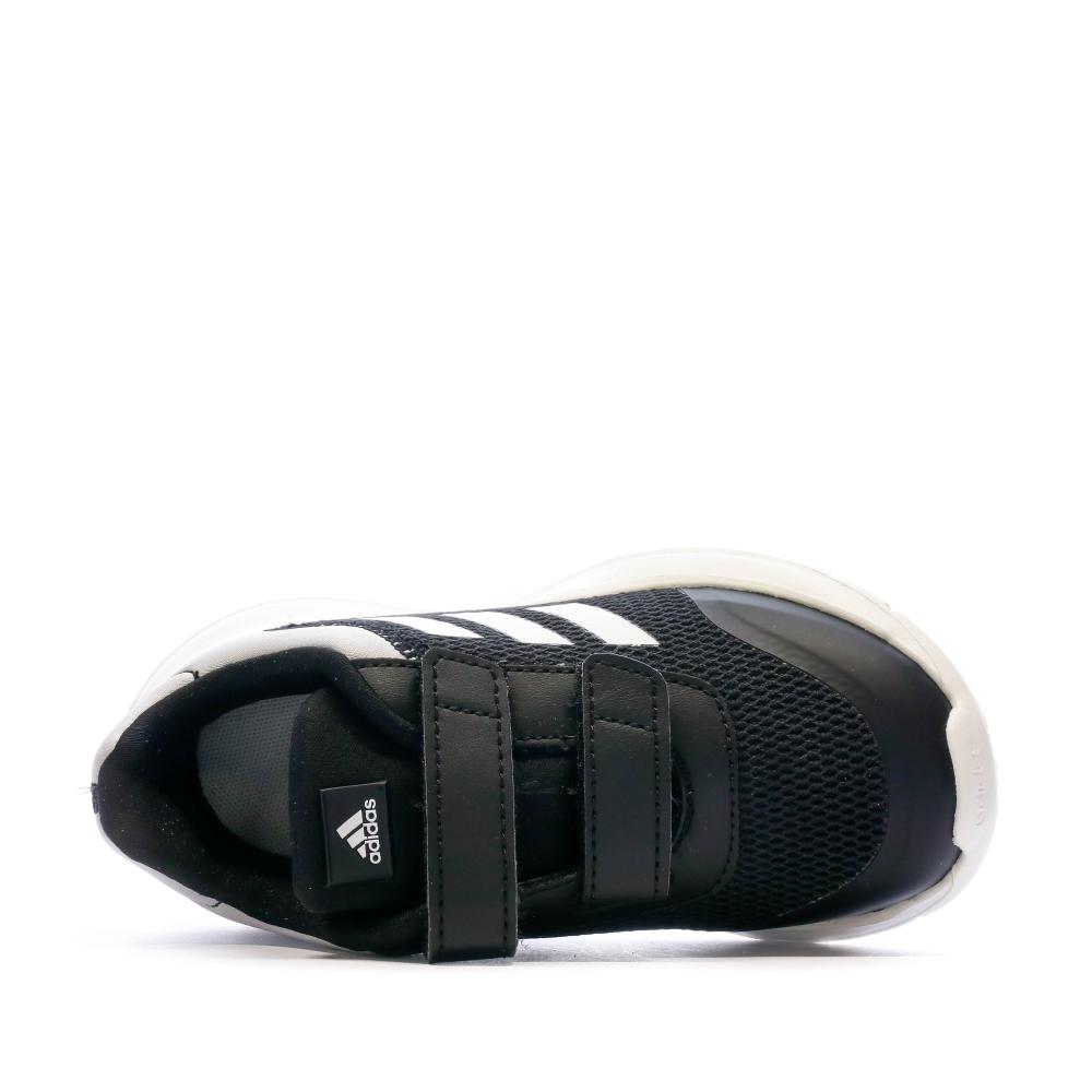 Baskets Noires Garçon Adidas Tensaur vue 4