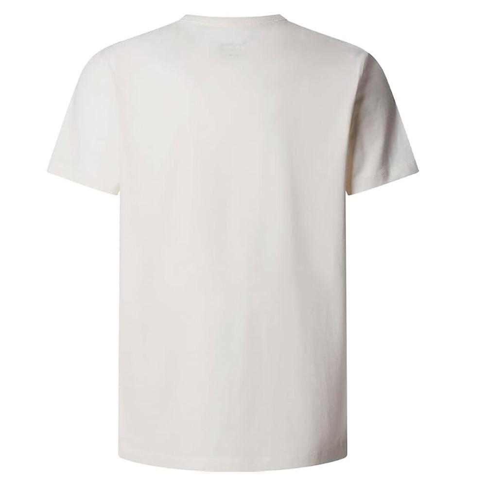 Camiseta blanca para hombre Pepe Jeans Originals ver 2