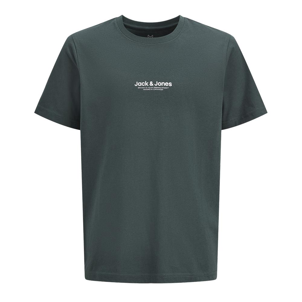 T-shirt Marine Garçon Jack & Jones Vesterbro pas cher