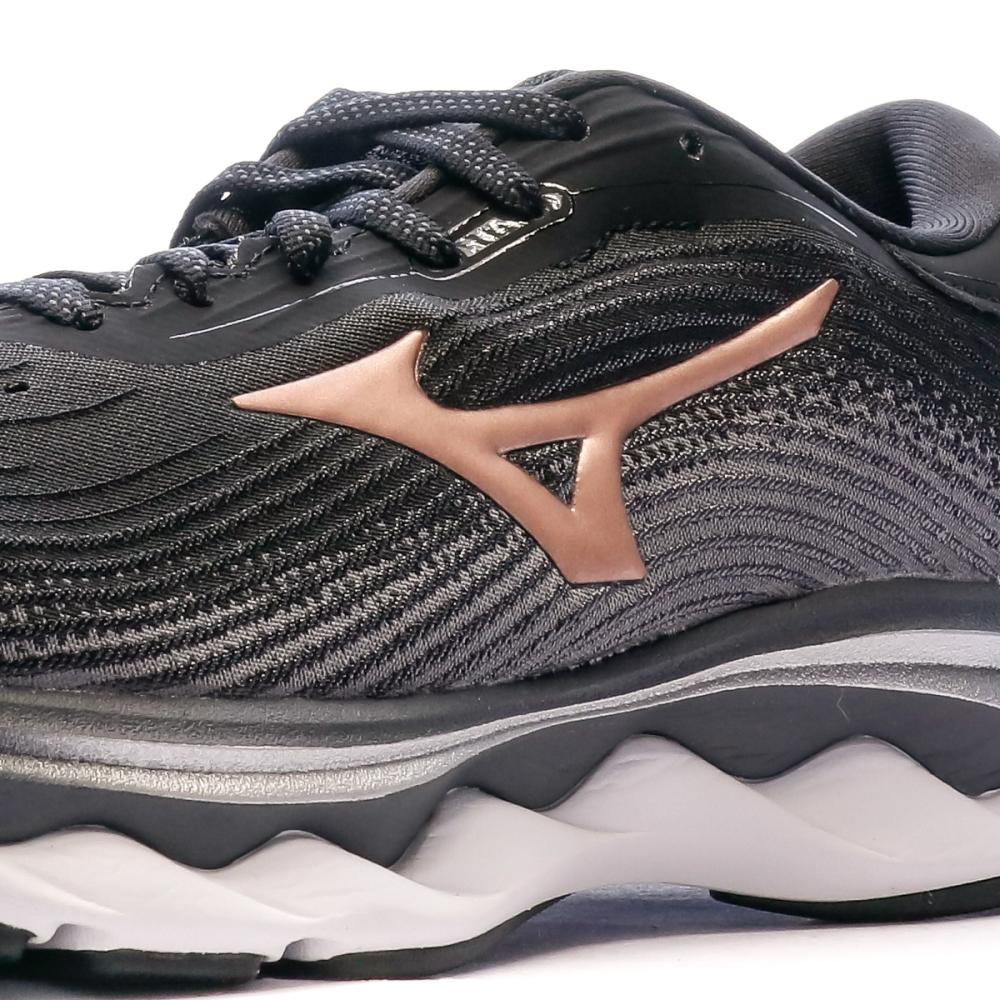 Chaussures de Running Noir Femme Mizuno Wave Sky 5 vue 7