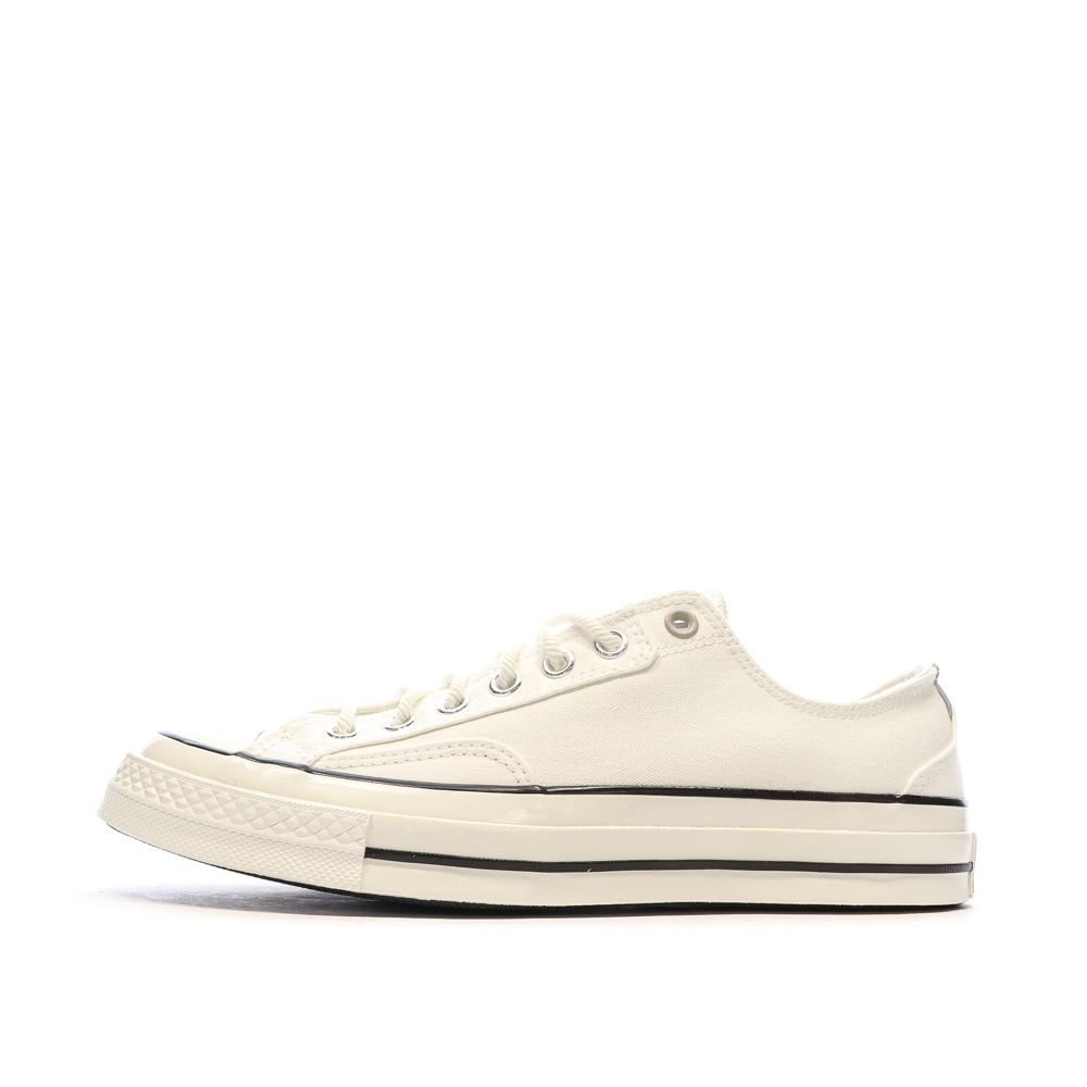 Baskets Ecru Homme Converse Chuck 70 Canvas pas cher