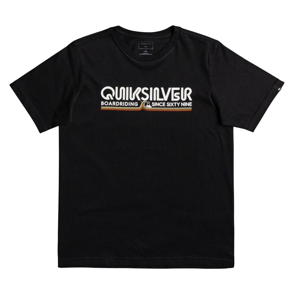 T-shirt Noir Garçon Quiksilver Like Gold pas cher
