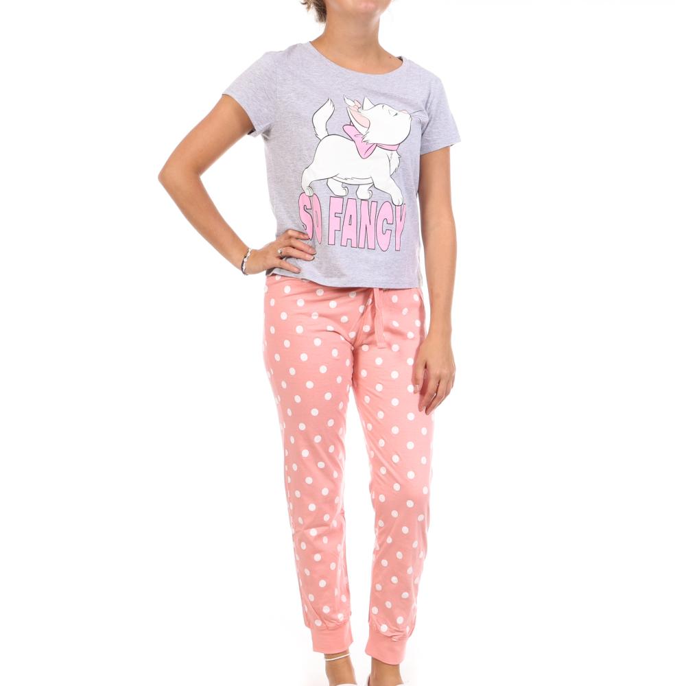 Pyjama Gris/Rose Femme Disney So Fancy pas cher