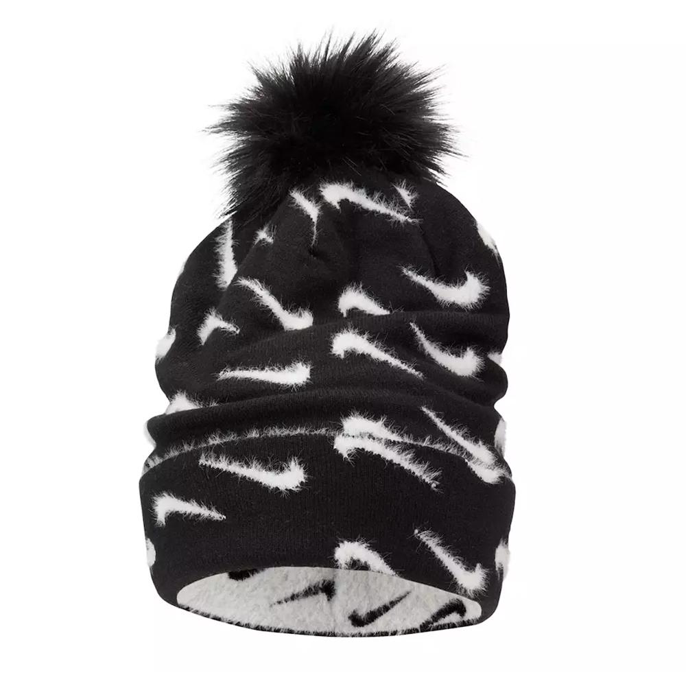 Bonnet Noir Garçon Nike Peak vue 2