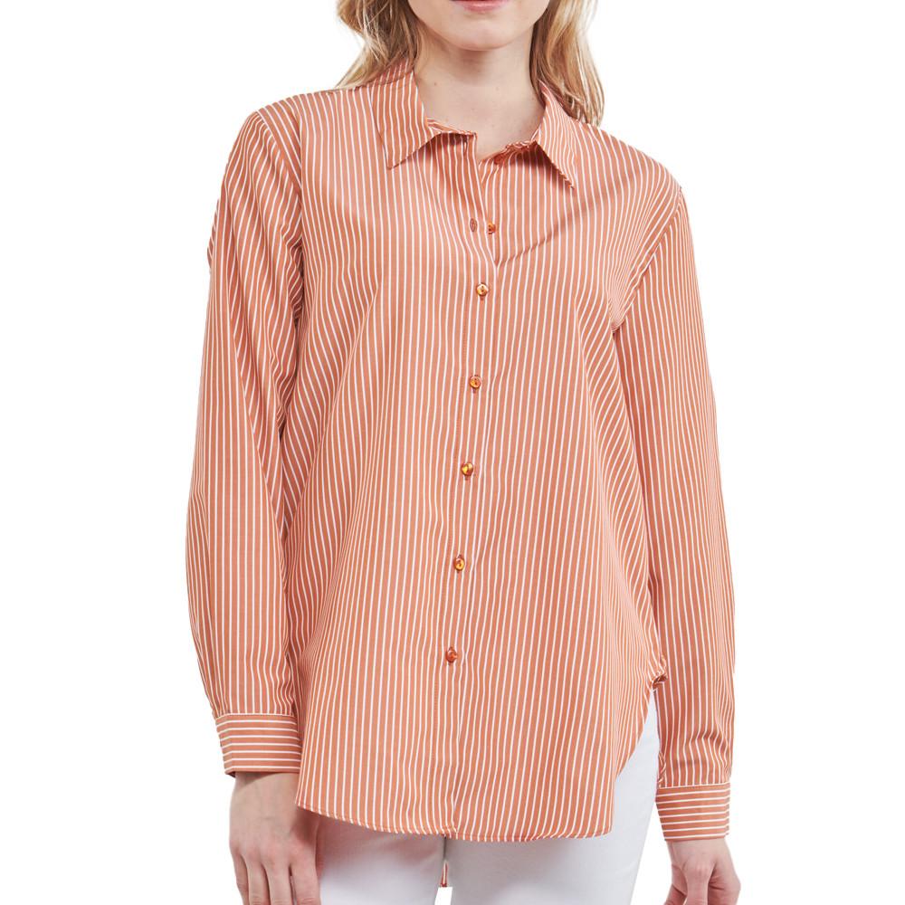 Chemise à rayures Terracotta JDY Ella pas cher