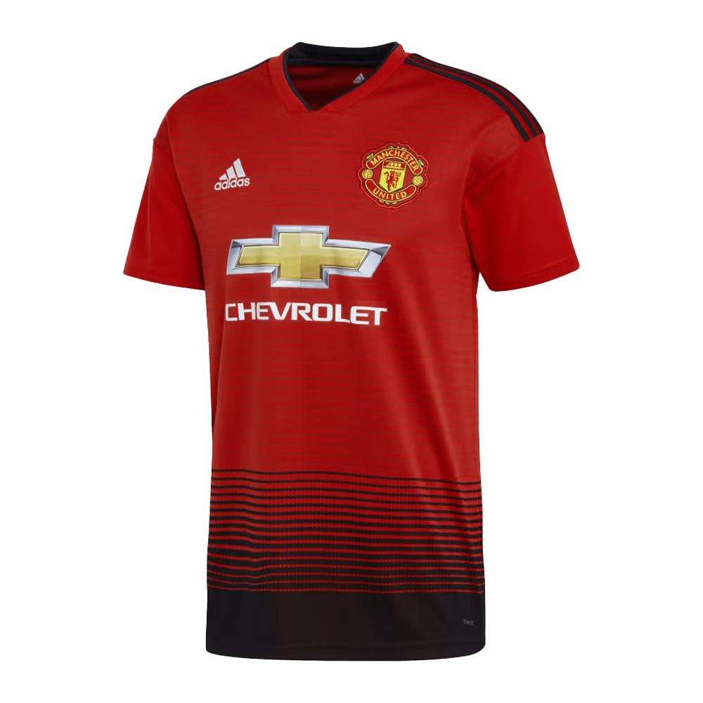 Manchester United Maillot Réplica Domicile Homme Adidas 2018/2019 pas cher