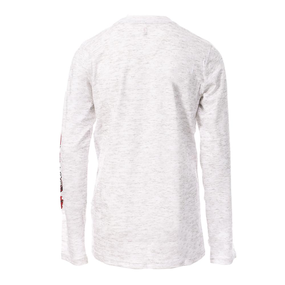 T-shirt Manches Longues Gris Garçon NBA Chicago Bulls vue 2