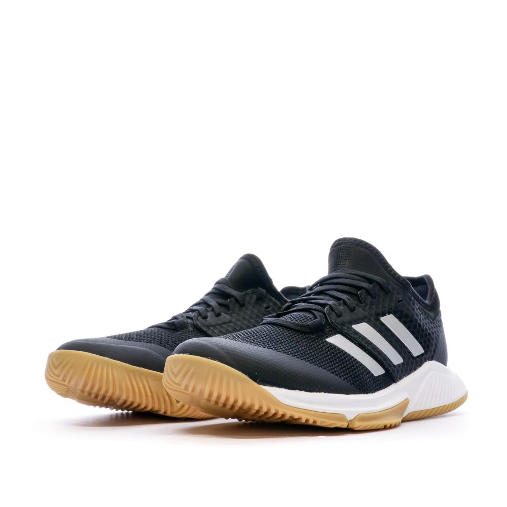 Chaussures De Handball Noir Femme Adidas Court Team Bounce vue 6