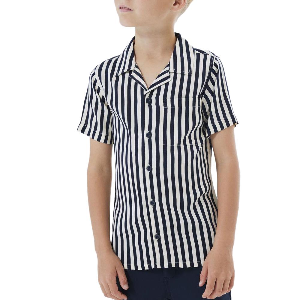 Chemise Rayures Noir/Blanc Garçon Name it Ferane pas cher