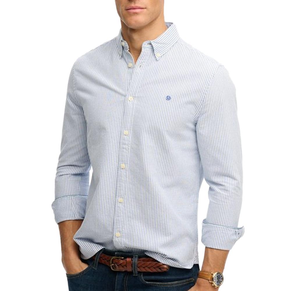 Chemise Bleu Homme Superdry Preppy pas cher
