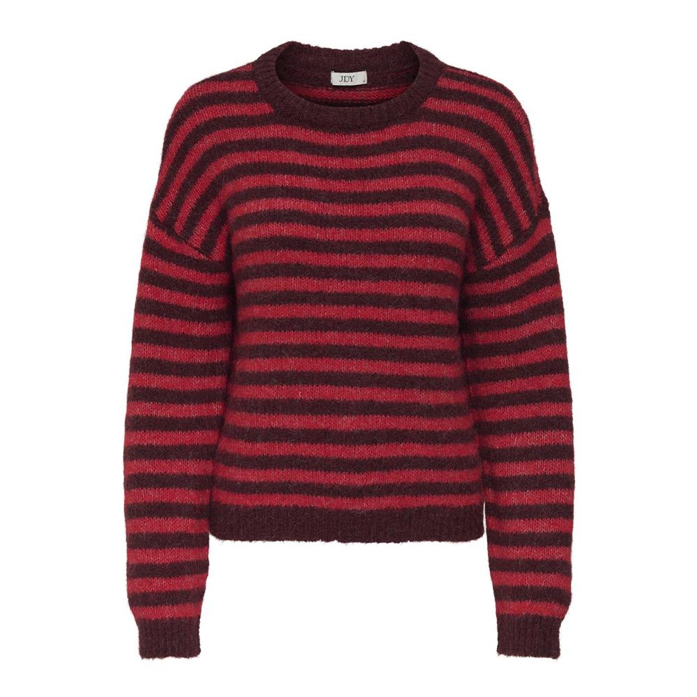 Pull Noir/Rouge Femme JDY Zoey pas cher