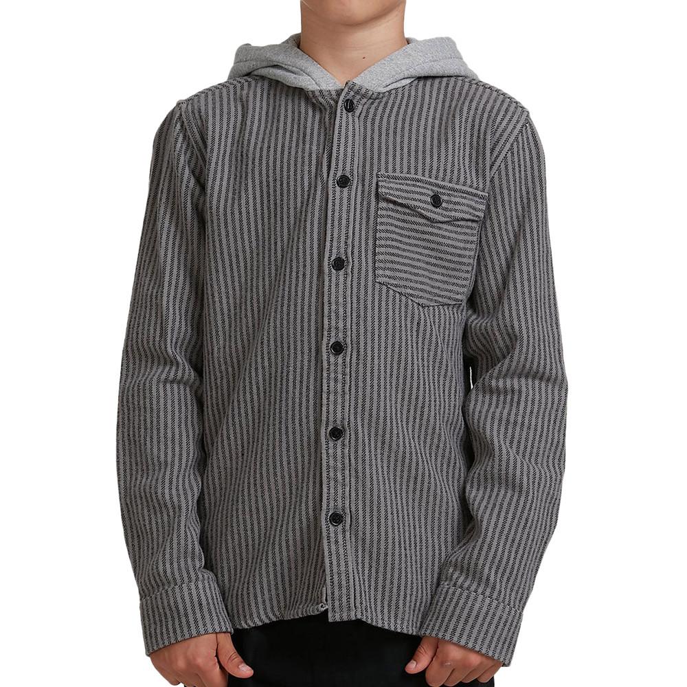 Chemise flanelle Gris Garçon DC Shoes Rogers pas cher