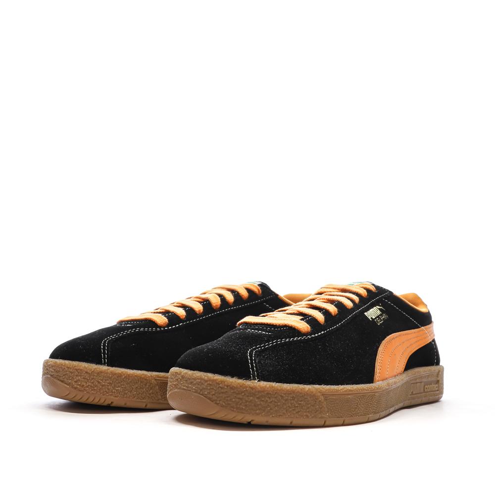 Baskets Noires/Oranges Homme Puma Delphin vue 6