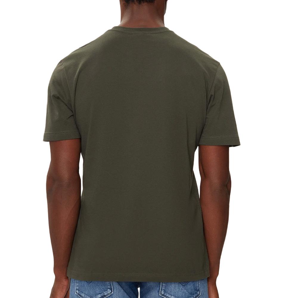 T-shirt Kaki Homme Lacoste TH2038 vue 2
